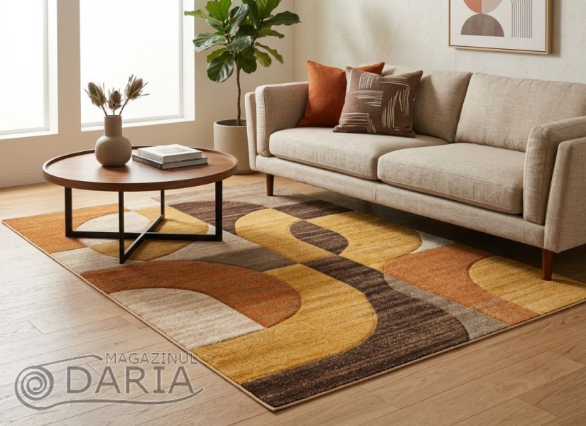 Covor GRACIA 545 yellow/rust